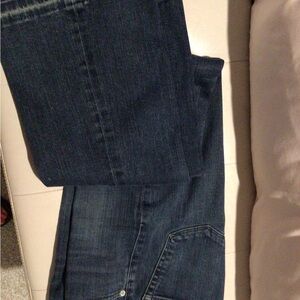 Lucky brand bootcut jeans-freyed hem, great condition